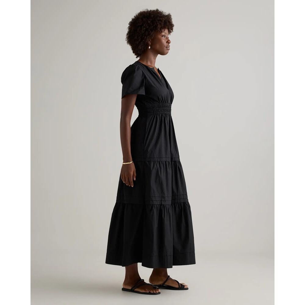Quince Black Maxi Dress- XL Like New! - Picture 3 of 13